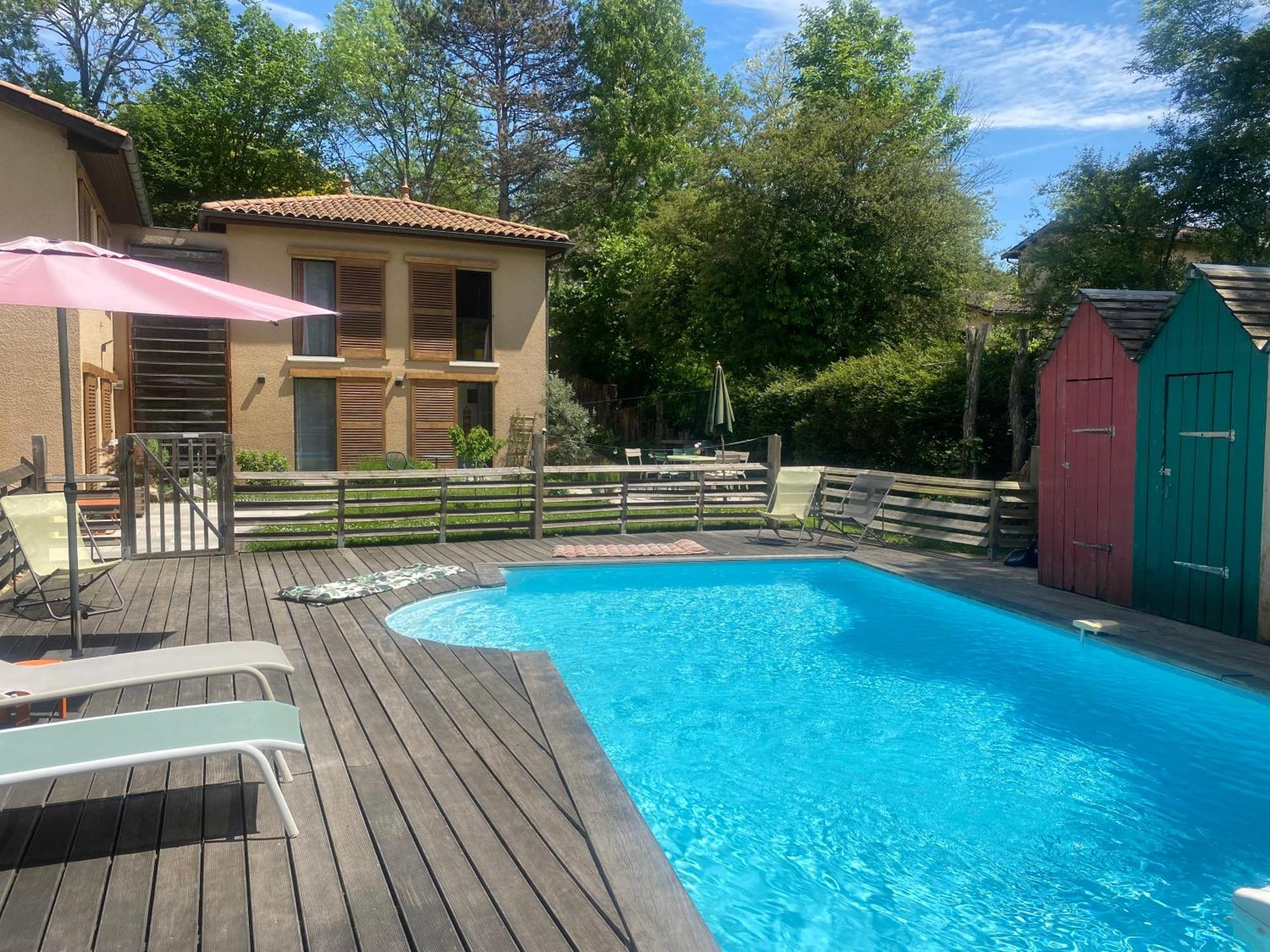 Les Cabanons Bed & Breakfast Dardilly Exterior foto